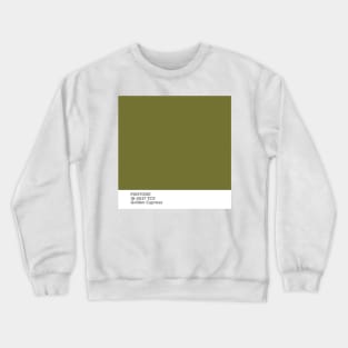 pantone 18-0537 TCX Golden Cypress Crewneck Sweatshirt